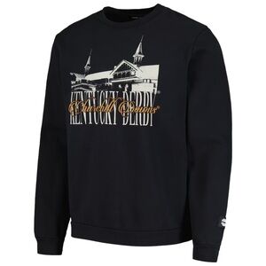 Kentucky Derby Homme + Femme Twin Spires Pullover Sweatshirt - Black